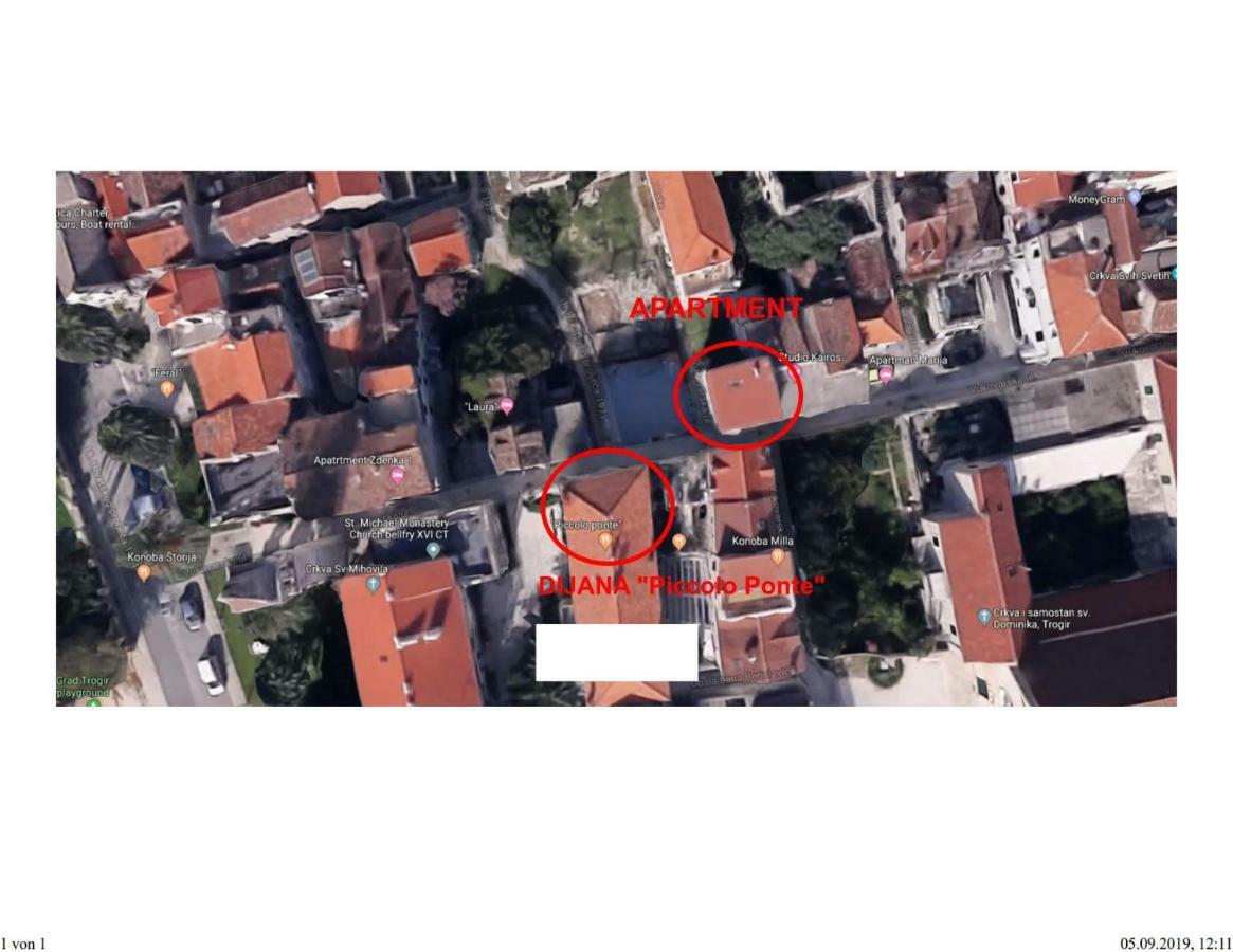 Apartment Ana Trogir Eksteriør bilde